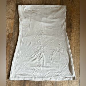 Derek Heart Cream Strapless Stretch Top. Excellent condition. Women’s size Large